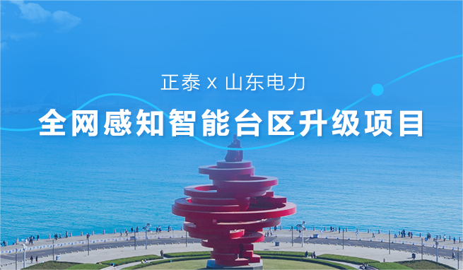 	 正泰&times;山东电力 | 全网感知智能台区升级项目助力数字转型新征程！