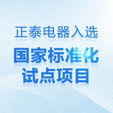 标准化工作&ldquo;开门红&rdquo;，正泰电器入选国家标准化试点项目